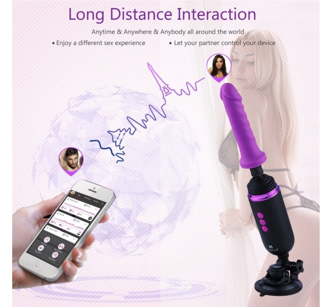 Hismith Mini Capsule Sex-Machine with Strong Suction APP