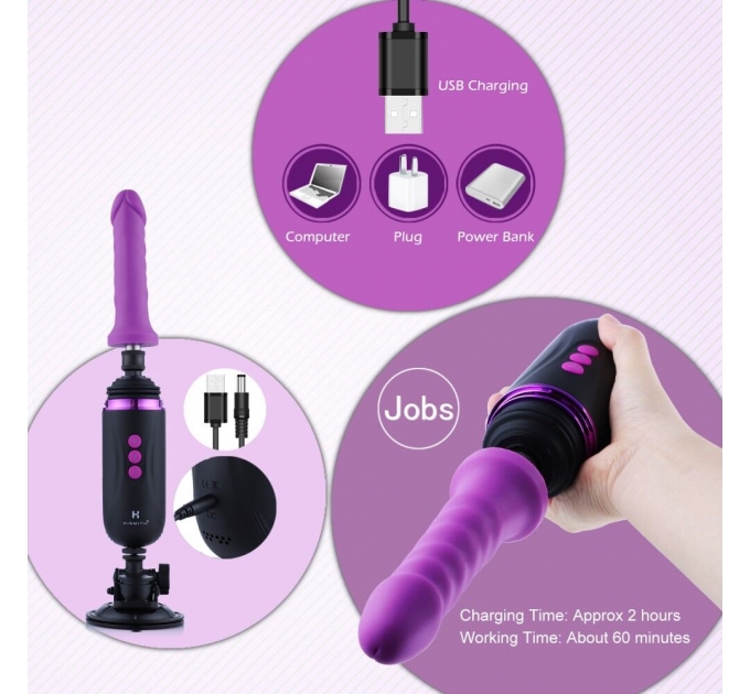 Hismith Mini Capsule Sex-Machine with Strong Suction APP