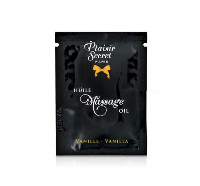 Пробник массажного масла Plaisirs Secrets Vanilla (3 мл)