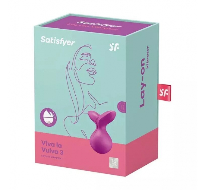 Вибратор Satisfyer Viva la Vulva 3 Violet