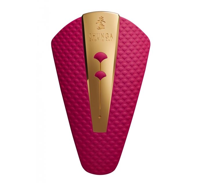 Клиторальный вибратор Shunga - Obi Intimate Massager Rasberry