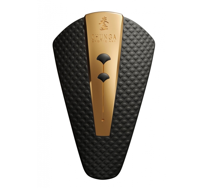 Клиторальный вибратор Shunga - Obi Intimate Massager Black