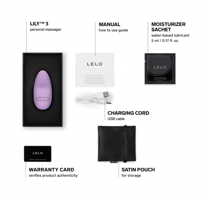 Вибратор LELO Lily 3 Calm Lavender