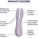 Клиторальный вибратор Satisfyer Threesome 2 Violet