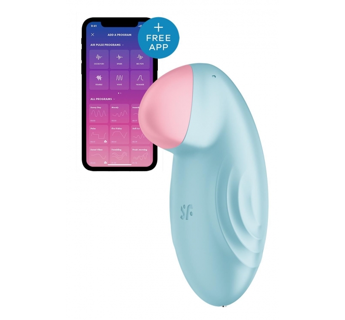 Вибратор Satisfyer Tropical Tip Light Blue