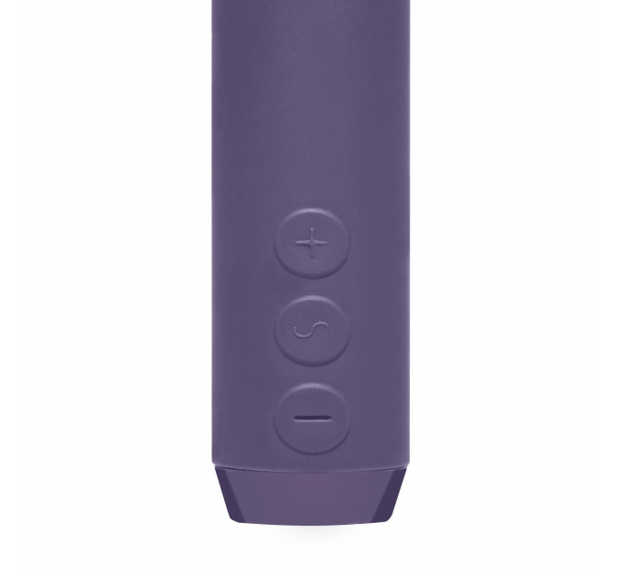 Минивибратор Je Joue - Classic Bullet Vibrator Purple с глубокой вибрацией и фиксацией на палец