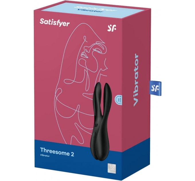 Клиторальный вибратор Satisfyer Threesome 2 Black