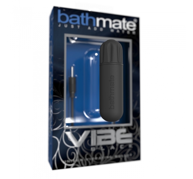 Вибропуля Bathmate Vibe Bullet Black, глубокая мощная вибрация