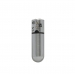 Вибропуля PowerBullet - First-Class Bullet 2.5" with Key Chain Pouch, Silver