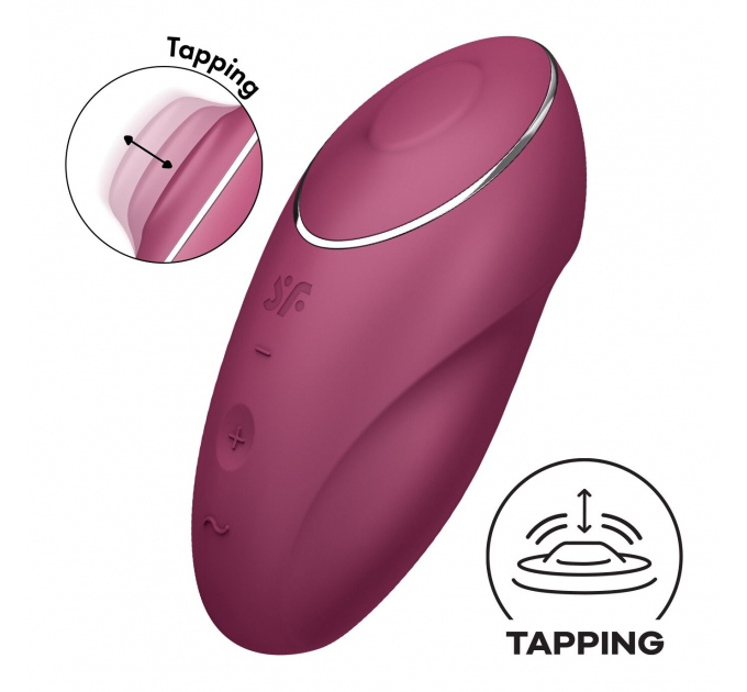 Вибратор Satisfyer Tap & Climax 1 Red