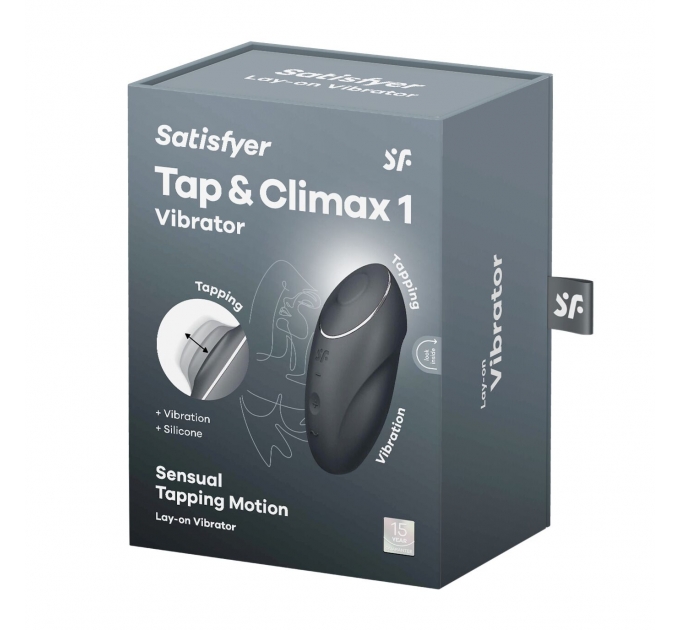 Вибратор Satisfyer Tap & Climax 1 Grey