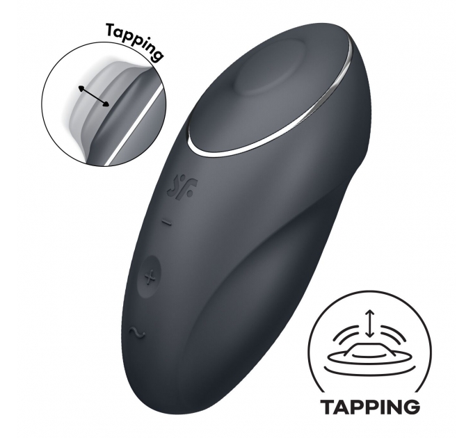 Вибратор Satisfyer Tap & Climax 1 Grey