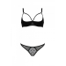 Комплект MARINA SET WITH OPEN BRA black XXL/XXXL - Passion