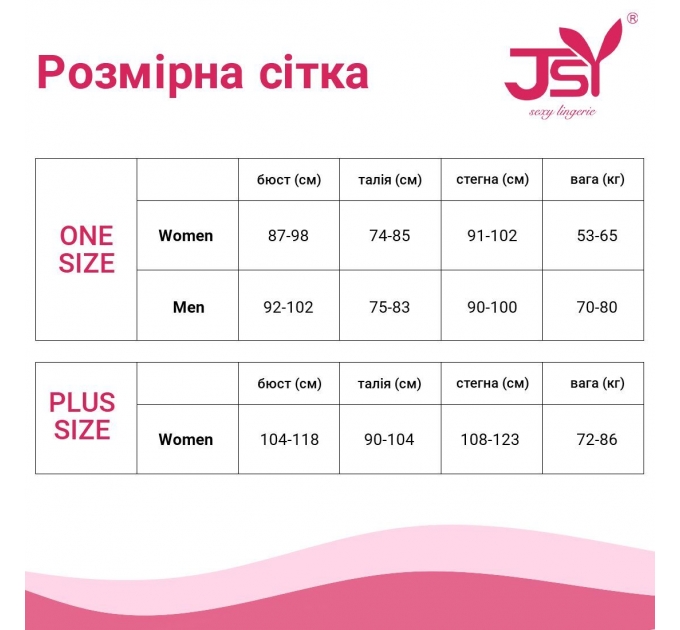 Комплект JSY «Лулу» в стиле БДСМ One Size Red, стрепы, цепи, стринги, топ, пояс, стикини