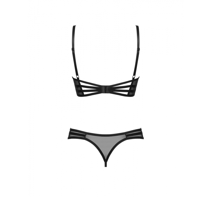 Комплект Obsessive Roxelia 2-pcs crotchless set XS/S