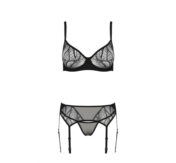 Комплект Passion LEAFA SET black S/M - ECO Passion