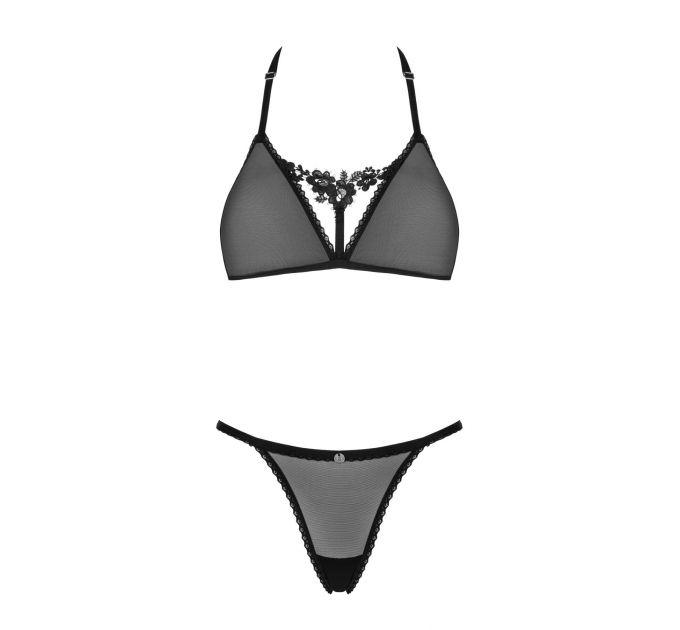 Obsessive Celia Noir 2-pcs set XS/S