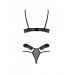 Комплект DOLLY SET WITH OPEN BRA black XXL/XXXLPassion