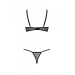 Комплект MARINA SET WITH OPEN BRA black S/M - Passion