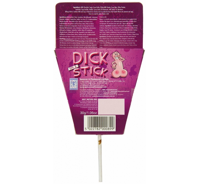 Шоколадный член на палочке Dick on a Stick (30 гр)