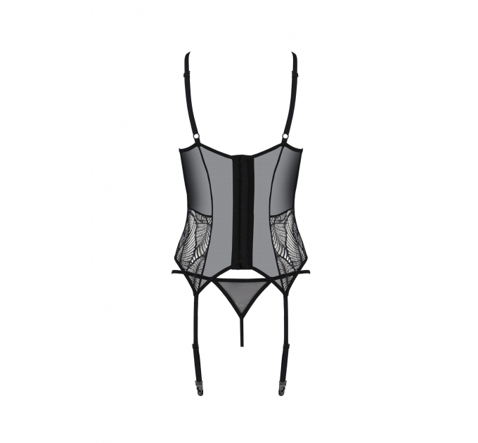 Корсет Passion LEAFA CORSET black XXL/XXXL - ECO Passion