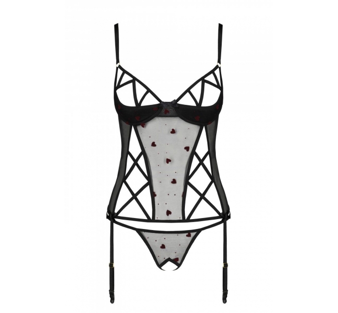 LOVELIA CORSET black L/XL - Passion