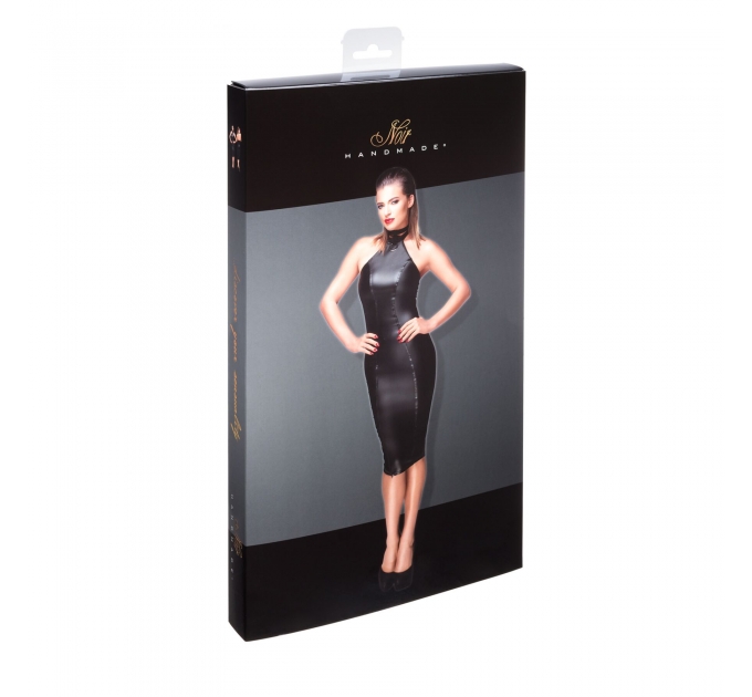 Платье Noir Handmade F160 Powerwetlook pencil dress - XL