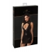 Платье Noir Handmade F343 Powerwetlook and lace mini skirt - L