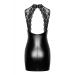 Платье Noir Handmade F343 Powerwetlook and lace mini skirt - L