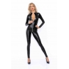 Комбинезон Noir Handmade F293 Powerwetlook catsuit with front zipper - 3XL