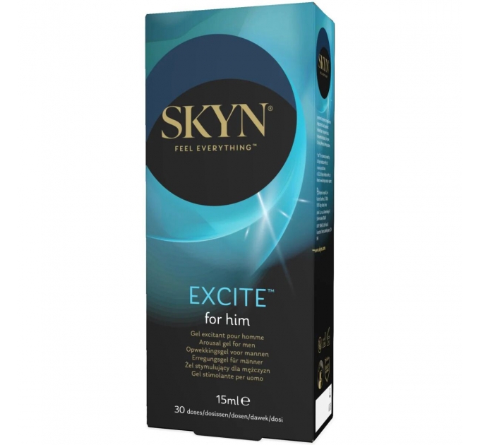 Стимулирующий гель для пениса SKYN Excite for him 15 мл