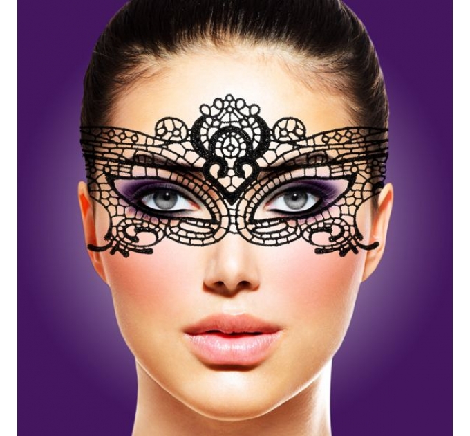 Ажурная маска на лицо RIANNE S - Masque III с лентами-завязками