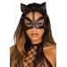 Leg Avenue Vegan leather studded catmask Black