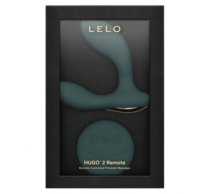 Массажер простаты LELO Hugo 2 Remote Green