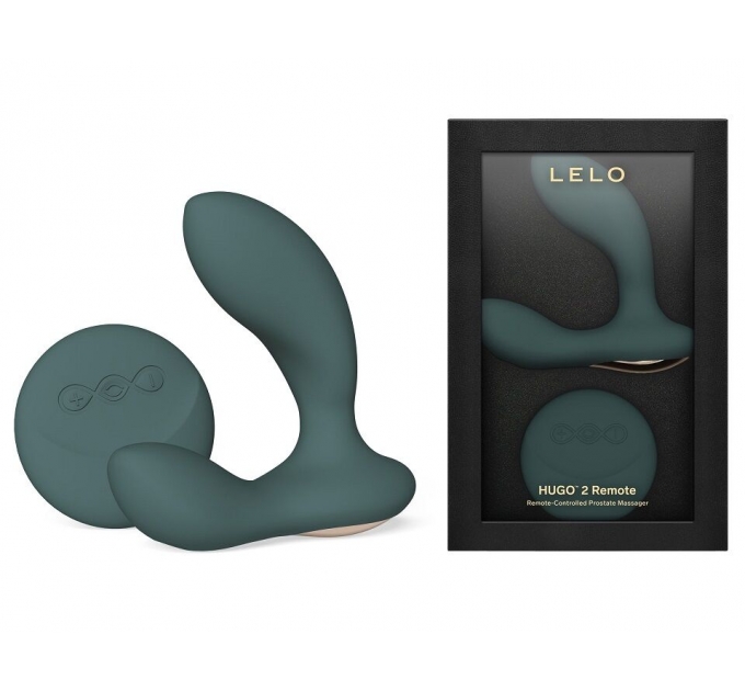 Массажер простаты LELO Hugo 2 Remote Green