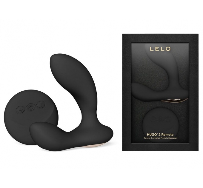 Массажер простаты LELO Hugo 2 Remote Black