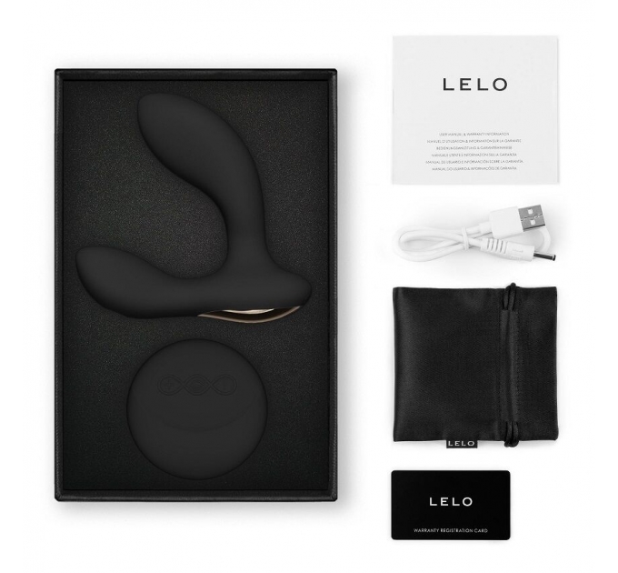 Массажер простаты LELO Hugo 2 Remote Black