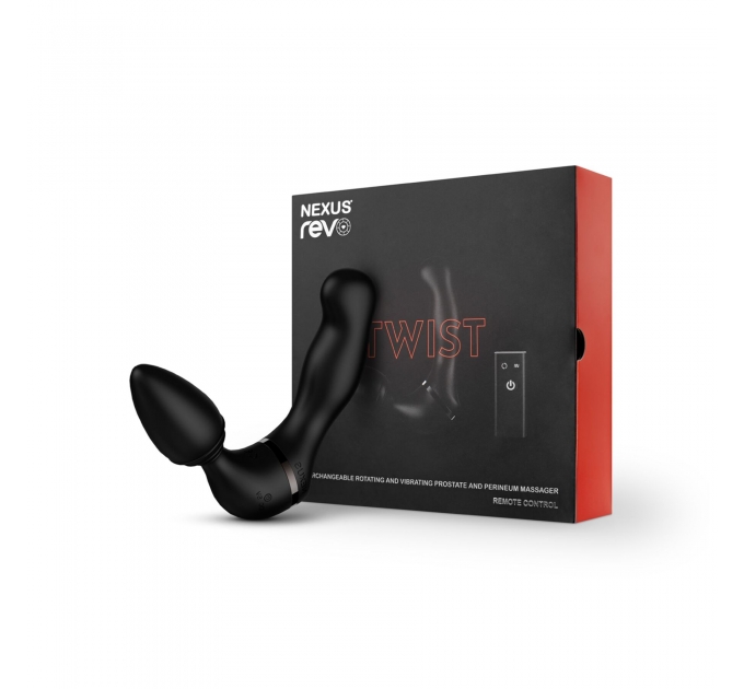 Nexus Revo TWIST 2 in 1 Rotating Prostate Massager and Vibrating Butt Plug