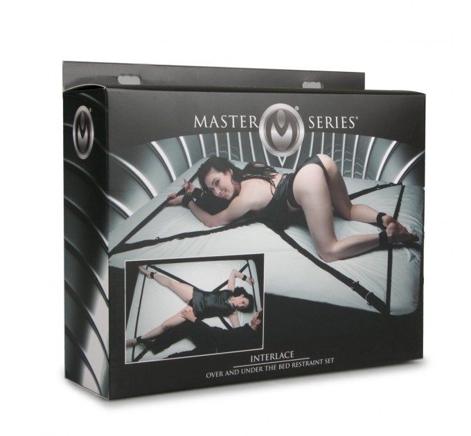 Растяжка на кровать Master Series Interlace Bed Restraint Set