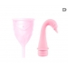 Менструальная чаша Femintimate Eve Cup размер S с переносным душем, диаметр 3,2см