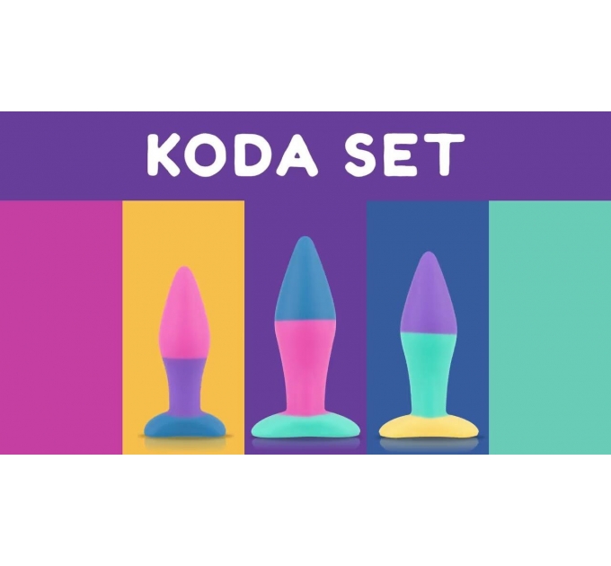 Набор анальных пробок PMV20 Koda - Butt Plug Set