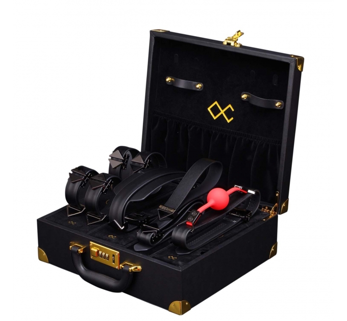 БДСМ-набор LOCKINK Moonlight Treasure Chest - Black Set