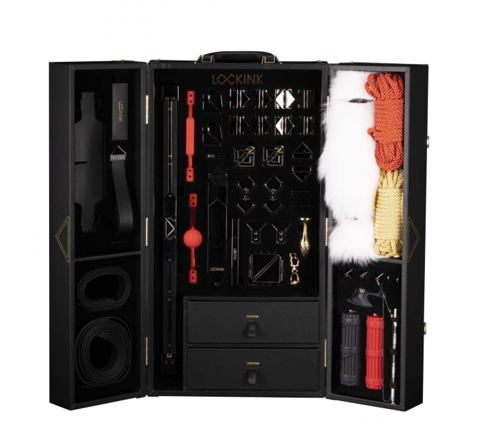 БДСМ-набор LOCKINK All-in-1 BDSM Play Kit - Black Color