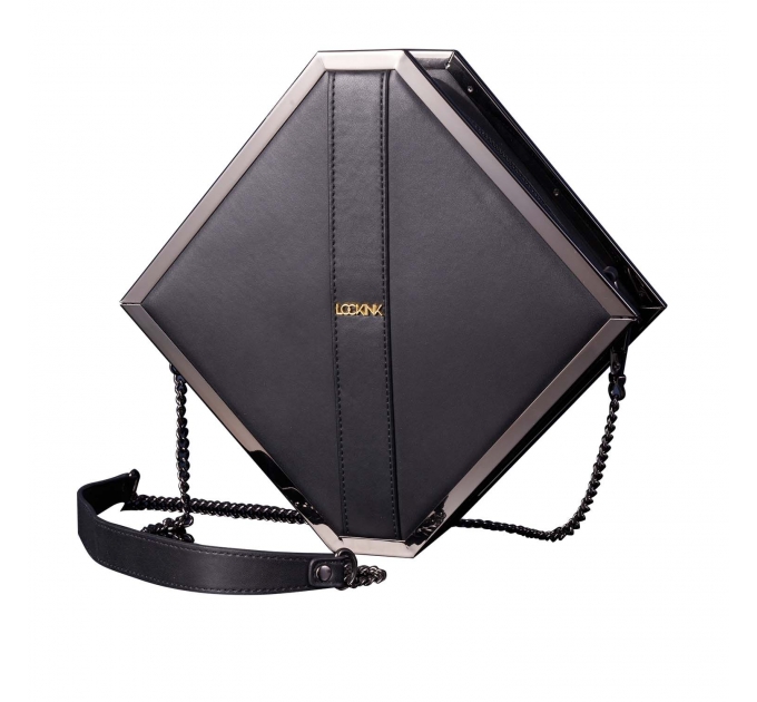 Сумка LOCKINK Mysterious Square Kink Bag - Black