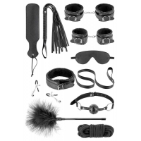 Набор для BDSM Fetish Tentation SM Bondage Box in vegan leather 10pcs