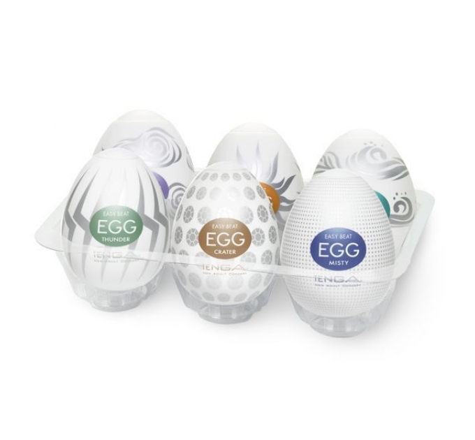 Набор Tenga Egg Hard Boild Pack (6 яиц)