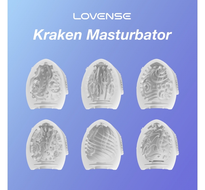 Набор мастурбаторов Lovense Kraken masturbator egg box