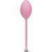 Роскошные вагинальные шарики PILLOW TALK - Frisky Pink с кристаллом, диаметр 3,2см, вес 49-75гр