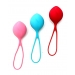 Вагинальные шарики Satisfyer Strengthening Balls (3шт), диаметр 3,8см, вес 62-82-98гр