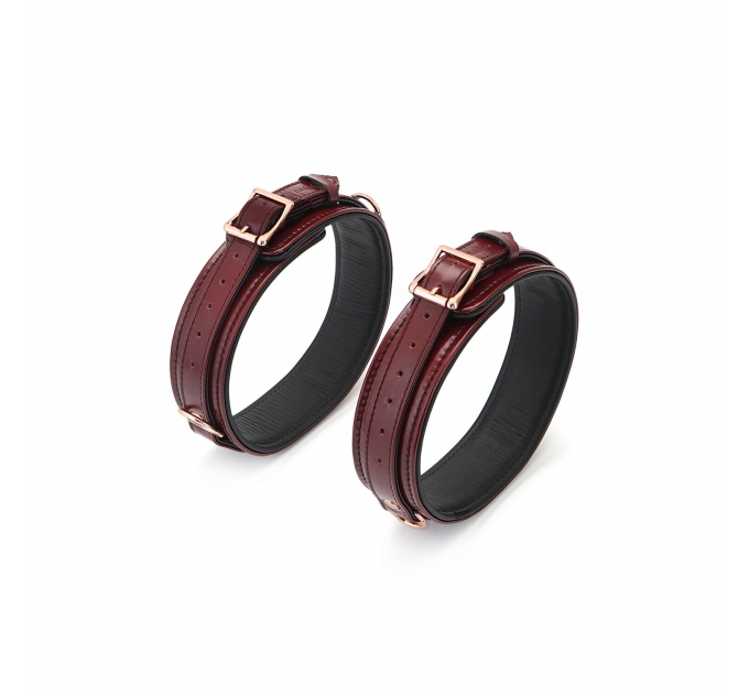 Наручники Liebe Seele Wine Red Thigh Cuffs L Size